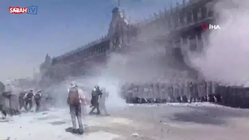 Meksika'da Hükümet Karşıtı Protestoda 120 Yaralı: 100'ü Polis