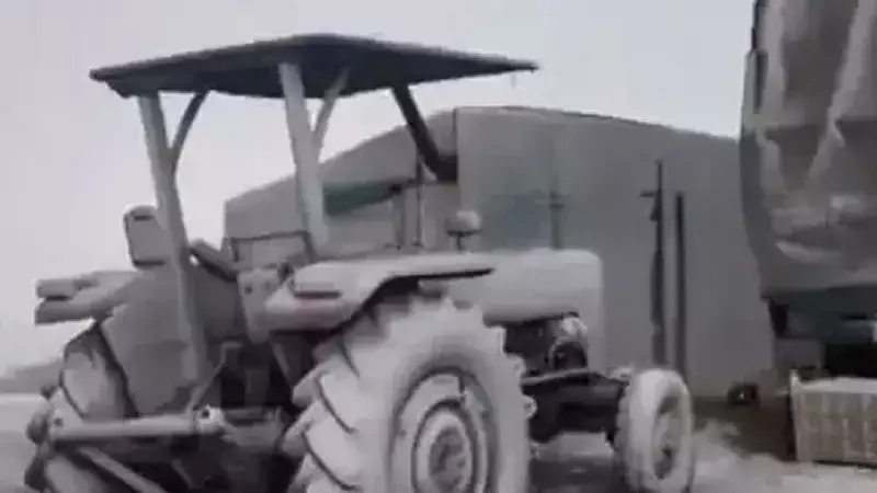 Mersin'de İlk Kar Düştü: Yörükler Beyaza Büründü