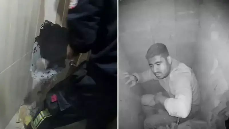 Mersin'de İnternet Kablosu Çekerken Havalandırma Boşluğuna Düştü