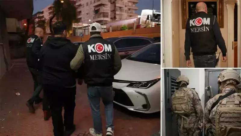 Mersin'de Rüşvet Ağı Çökertildi: 33 Gözaltı, 17 Tutuklama