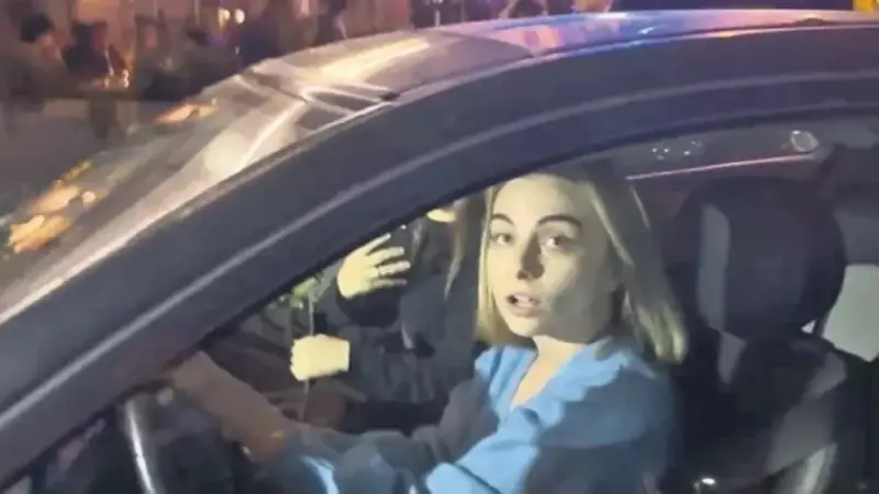 Mina Derman Bebek'te Çiçekçi Çocuğa Çarpıp Kaçtı!