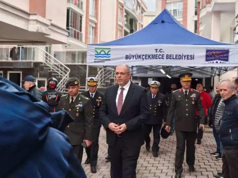 MSÜ Rektörü Erhan Afyoncu Şehit Pilot Yarbay Gökhan Korkmaz'ın Ailesine Taziyede Bulundu