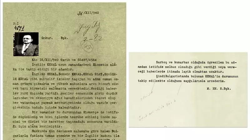 MİT Arşivinden Sarsıcı Belge: 'İngiliz Kemal' Gerçeği İlk Kez Böyle Rapor Edilmiş!