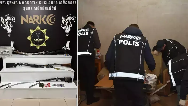Nevşehir'de 40 Şüpheliye Uyuşturucu Operasyonu: 4 Ay Süren Takip