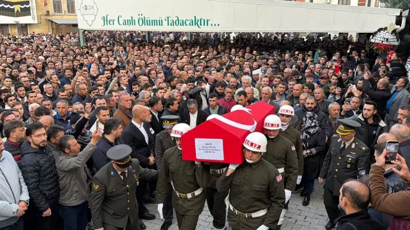 Niğdeli Şehit Burak Özkan'ın Eşinden Yürek Burkan Veda: 'Sana Ne Güzel Yakıştı'