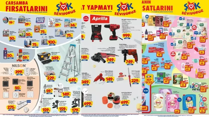 ŞOK'ta 25 Kasım'a Özel Fırsatlar: Battaniye ve Ev Aletleri