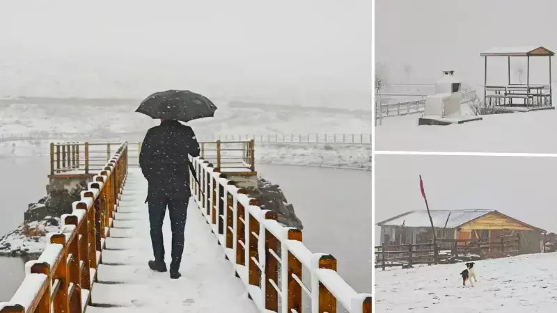 Ordu'da Kar Yağışı: Yaylalar Beyaza Büründü, 5 cm Kalınlığa Ulaştı