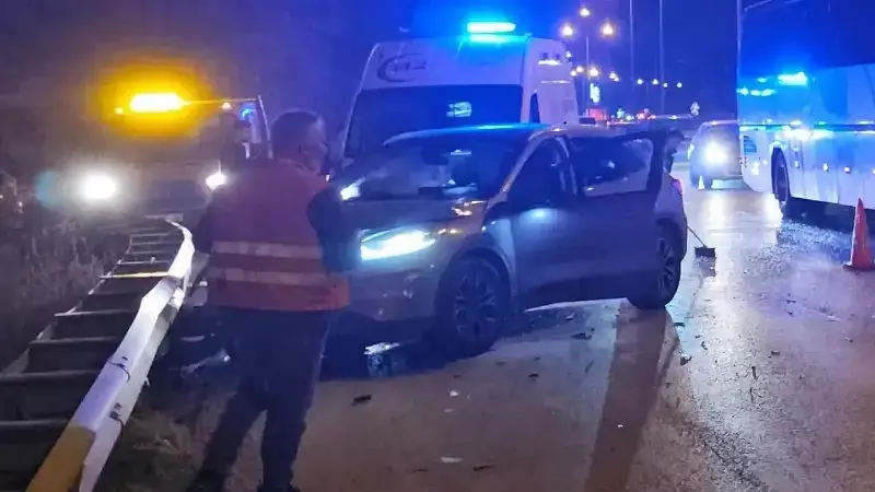 Çorum'da Trafik Kazası: 4 Yaralı, Samsun Yolu Trafiği Aksadı