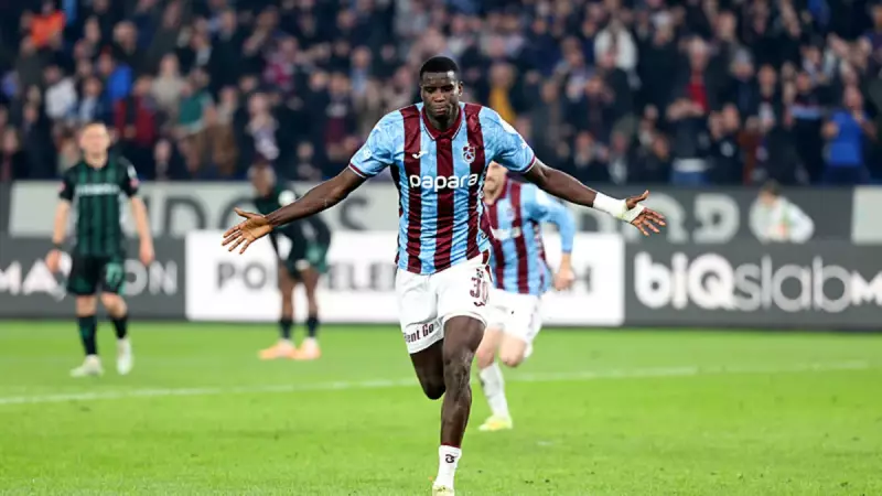Paul Onuachu'dan Son 4 Yılda Penaltıda Tam İsabet! Trabzonspor Zirveye Yaklaştı