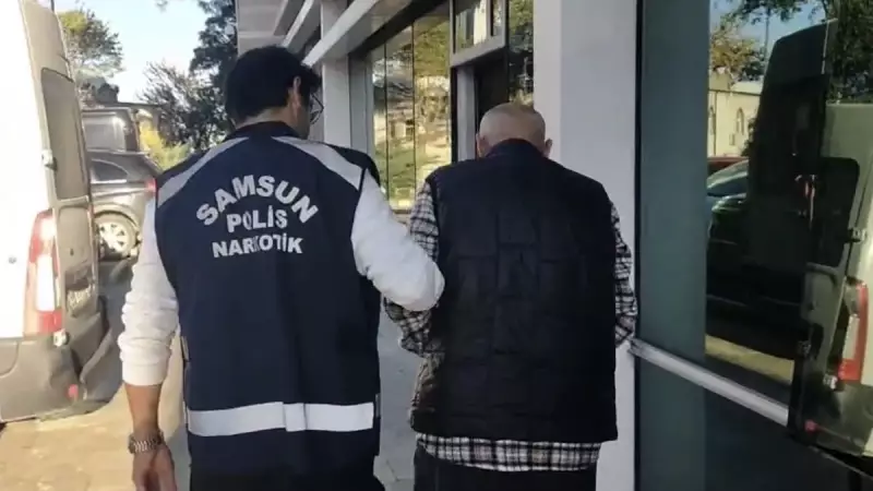 Samsun'da 27 Yıl Hapis Cezalı Narkotik Zanlısı Yakalandı