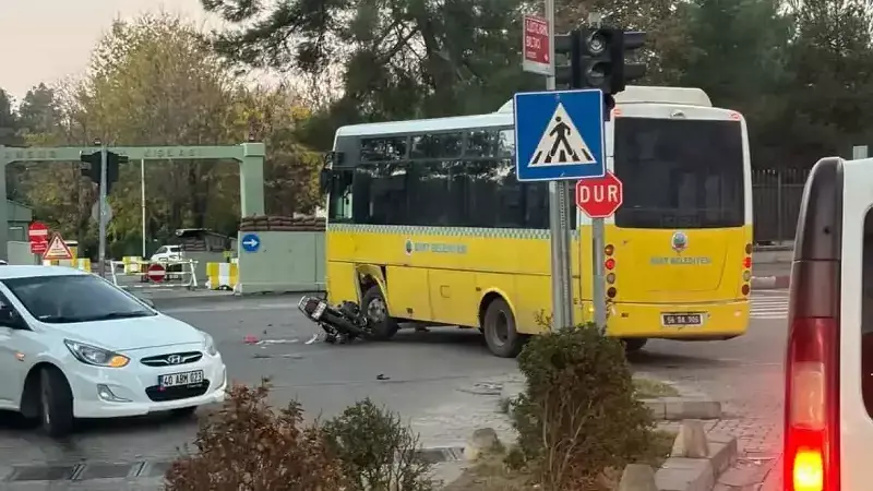 Siirt'te Trafik Kazası: 1 Ölü, 1 Yaralı