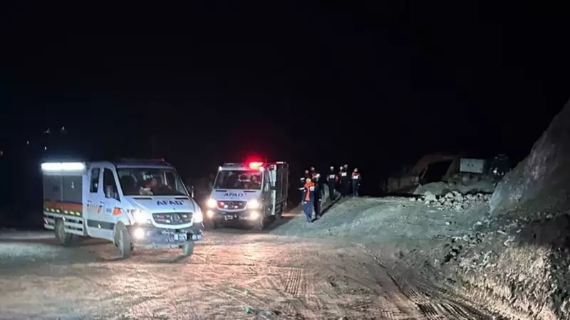 Sivas Divriği'de Maden Ocağında Göçük: 1 Kişi Enkaz Altında
