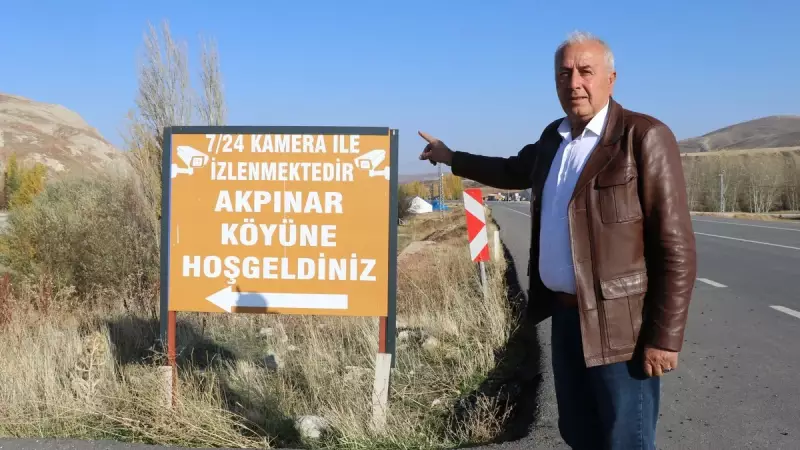 Sivas'ta Köy Hırsızlığa 14 Kamera ile Çözüm Buldu