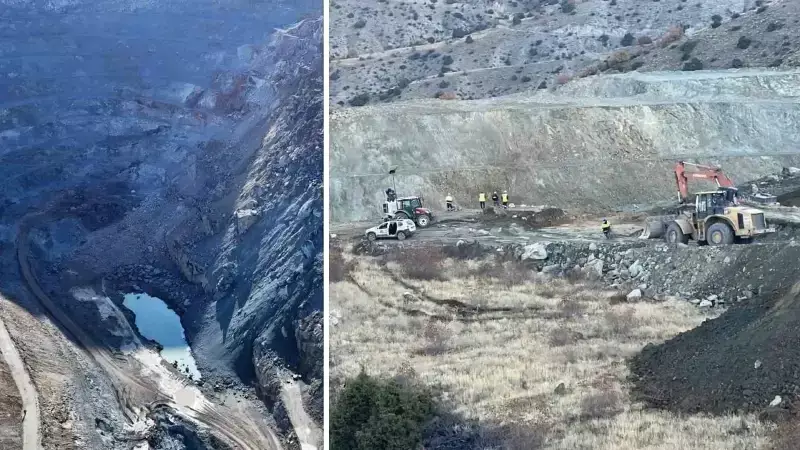 Sivas'ta Maden Ocağında Göçük: Şantiye Müdürü Sabri Yıldırım Aranıyor