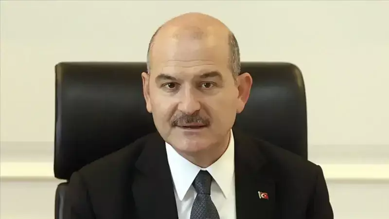 Süleyman Soylu'dan 'fabrika yangını' paylaşımına sert tepki