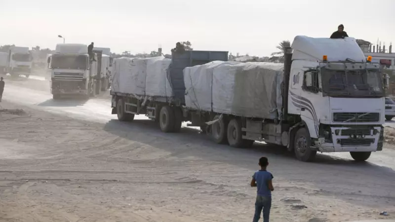 İsrail Zikim Sınır Kapısı'nı Gazze'ye İnsani Yardım İçin Açıyor