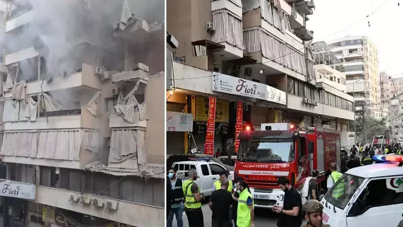 İsrail'in Beyrut Saldırısında Hizbullah Komutanı Tabatabai Öldürüldü