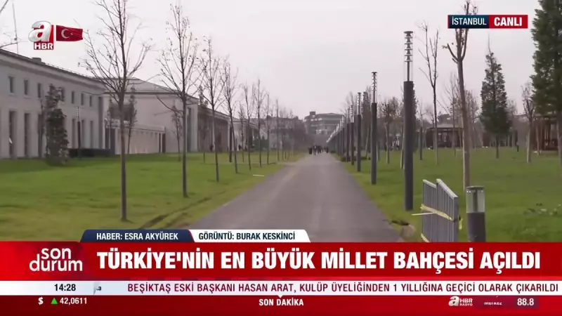 İstanbul'un Ciğerleri Açıldı: Atatürk Havalimanı Millet Bahçesi Nefes Oldu!