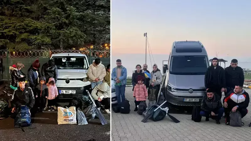 Tekirdağ'da Göçmen Kaçakçılığı Operasyonu: 20 Göçmen Kurtarıldı