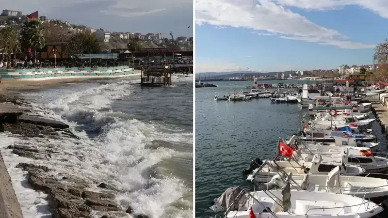 Tekirdağ'da Lodos Felaketi: Deniz Ulaşımı 2 Gündür Durdu