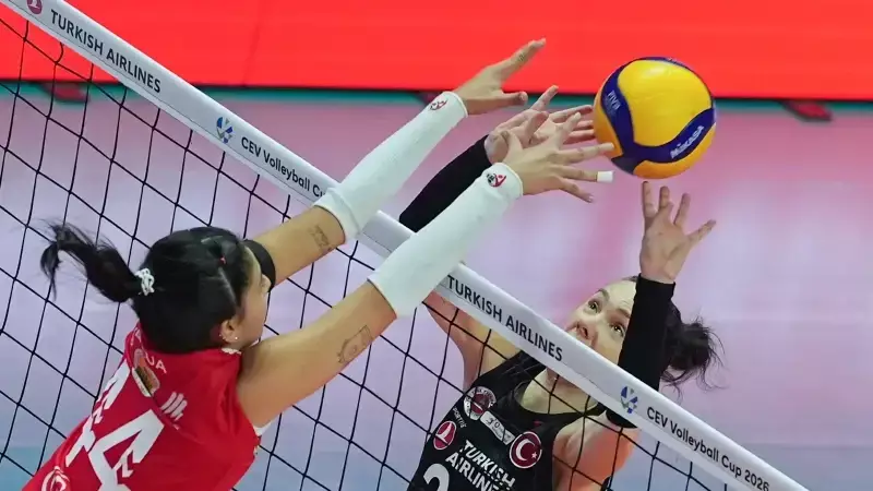 THY, CEV Kupası'nda Avarca de Menorca'yı 3-1 Mağlup Etti