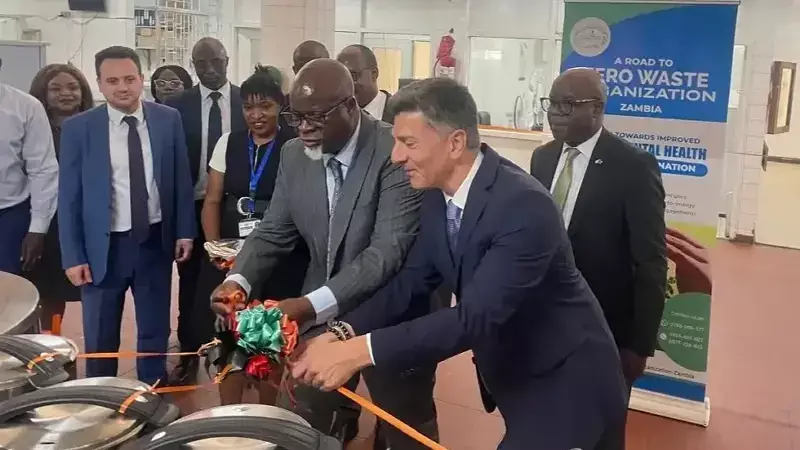 TİKA'dan Zambiya'nın En Büyük Hastanesine Mutfak Desteği