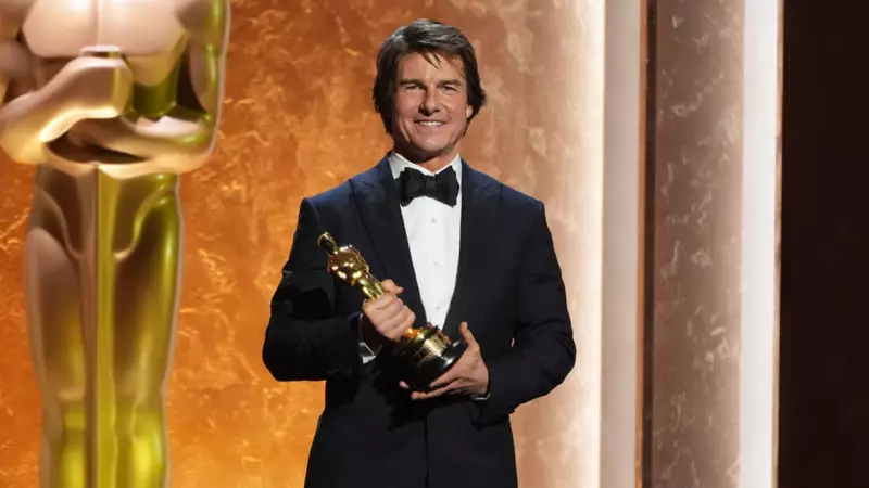 Tom Cruise İlk Oscar'ını Aldı: 'Film Çekmek Kimliğim'