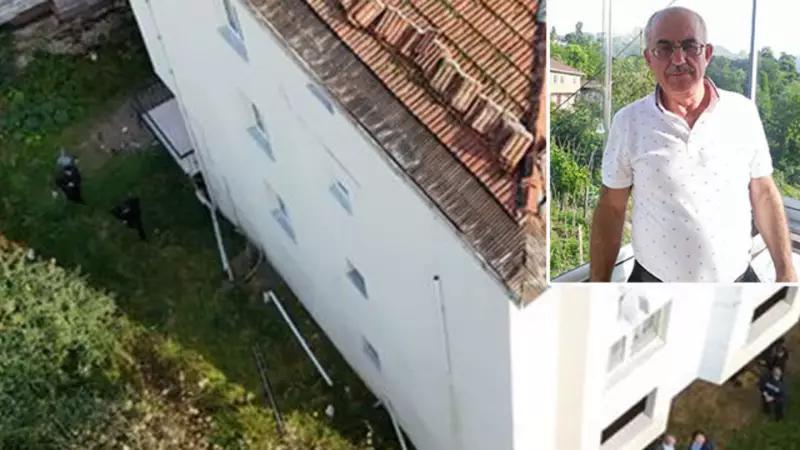 Trabzon'da Acı Olay: 4 Katlı Binada Tamirat Sırasında Düşen Usta Hayatını Kaybetti