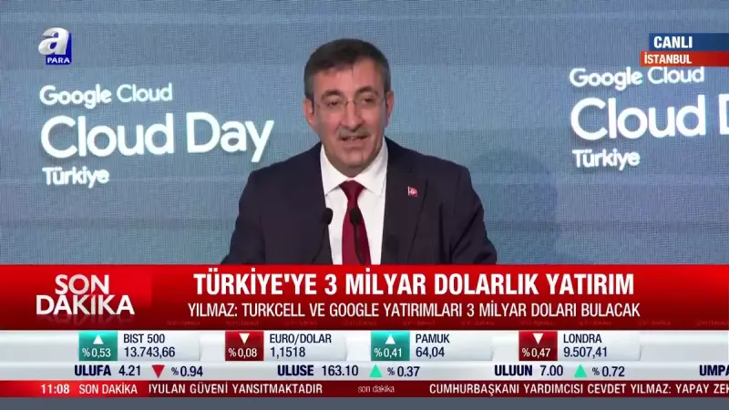 Turkcell ve Google'dan Türkiye'ye 3 Milyar Dolarlık Dev Yatırım