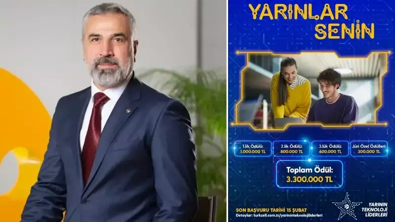 Turkcell'in Yarının Teknoloji Liderleri Yarışması Başvuruları Başladı