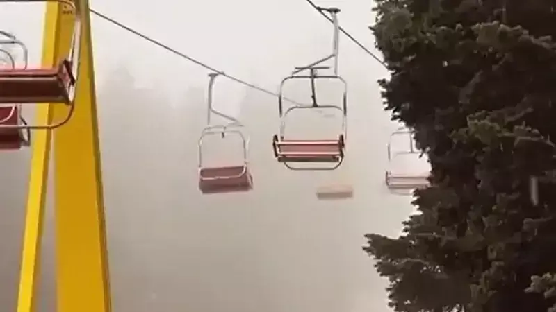 Uludağ'da Yağmur Kar'a Döndü: 1-2 Santimetre Kar Bekleniyor