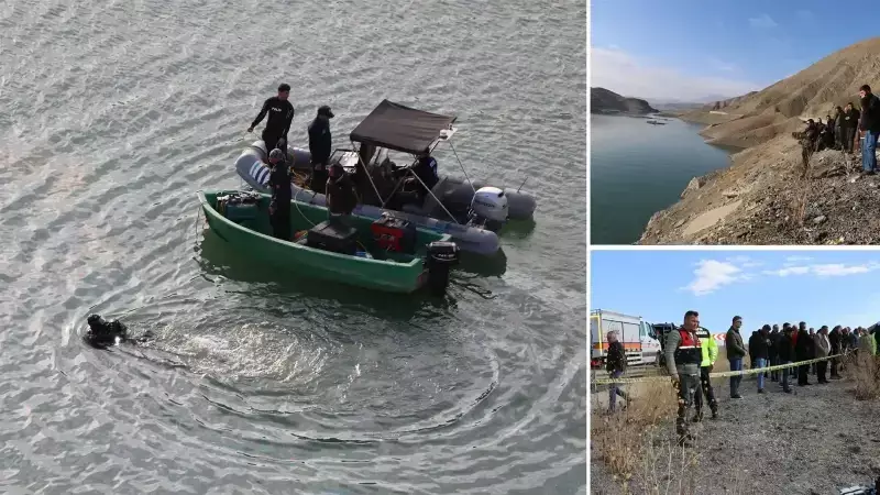 Van'da Zernek Baraj Gölü'nde Feci Kaza: 3 Genç Hayatını Kaybetti