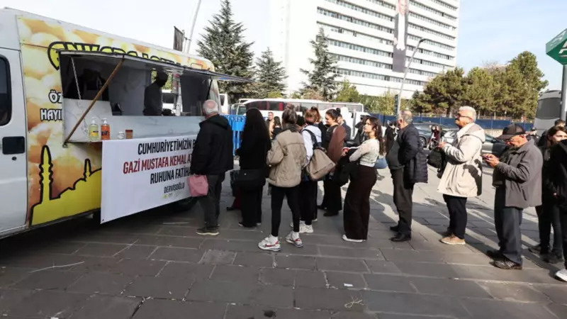 İYİ Parti'den Atatürk Anısına Lokma Dağıtımı ve Mevlid Programı