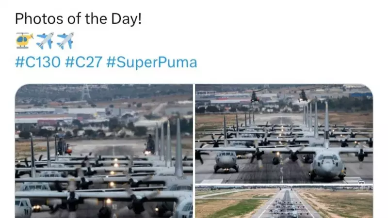 Yunan Hava Kuvvetleri'nin C-130 Paylaşımı Tepki Çekti