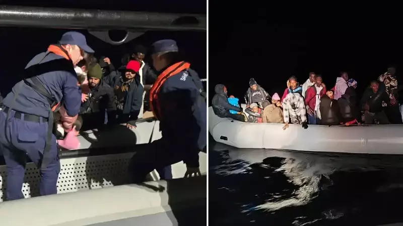 İzmir'de Tarihi Göç Operasyonu: 42 Kaçak Yakalandı, 24 Mağdur Kurtarıldı!