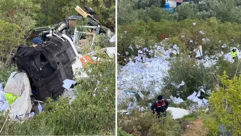 İznik'te Tır Uçuruma Yuvarlandı: 2 Ölü