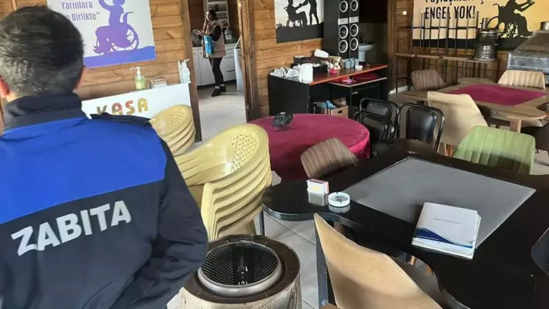 Zonguldak'ta Engelliler Derneği Okey ve Ruhsatsız Kafe Gerekçesiyle Mühürlendi