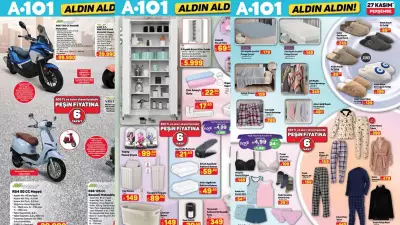 A101 27 Kasım Aktüel Ürünler: Bu Hafta Marketlerde İndirim Fırsatları