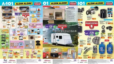 A101'de 20 Kasım Fırsatları: Tiny House Geliyor!