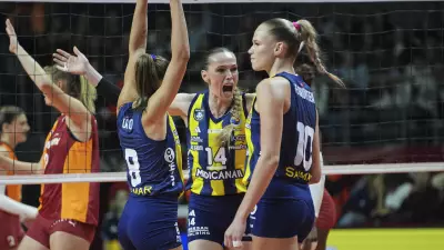 Fenerbahçe, Sultanlar Ligi Derbisinde Galatasaray'ı 3-2 Mağlup Etti