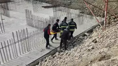 Hatay'da İnşaat Çukuruna Düşen Kişi Kurtarıldı