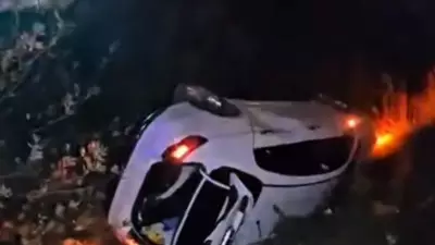 Tekirdağ'da Feci Kaza: Panelvan Şarampole Uçtu, 1 Ağır Yaralı