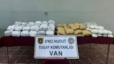 Van'da Tarihi Uyuşturucu Ele Geçirildi: 109 Kilo 20 Gram
