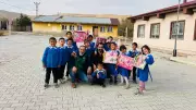 Afşin'de Depremzede Çocukların Atatürk Sevgisi Ödüllendirildi