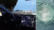 Avustralya'da Tesla'yı Vuran Gizemli Nesne: Tarihte Bir İlk Olabilir!