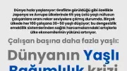 Dünya Hızla Yaşlanıyor: Her 100 Çalışana 65 Yaş Üstü Düşüyor