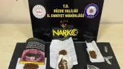 Düzce'de Narkotik Operasyonu: 2 Tutuklama, 201 Gram Sentetik Kannabinoid Ele Geçirildi