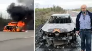 Edirne'de Otomobil Alev Aldı: Mehmet Gündoğan'ın Anlattıkları