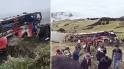 Ekvador'da Otobüs Kazası: 21 Ölü, 40 Yaralı