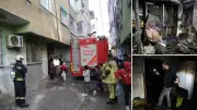 Kaynartepe'de Apartman Yangını: 8 Kişi Hastanelik Oldu